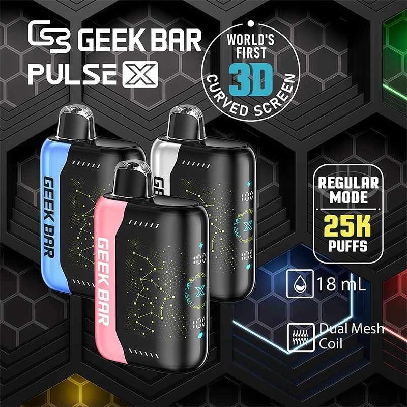 Geek Bar Pulse X 25000 拋棄式電子煙 雙模式切換