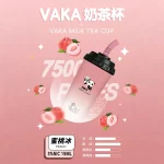 VAKA奶茶杯 7500口一次性電子煙 蜜桃