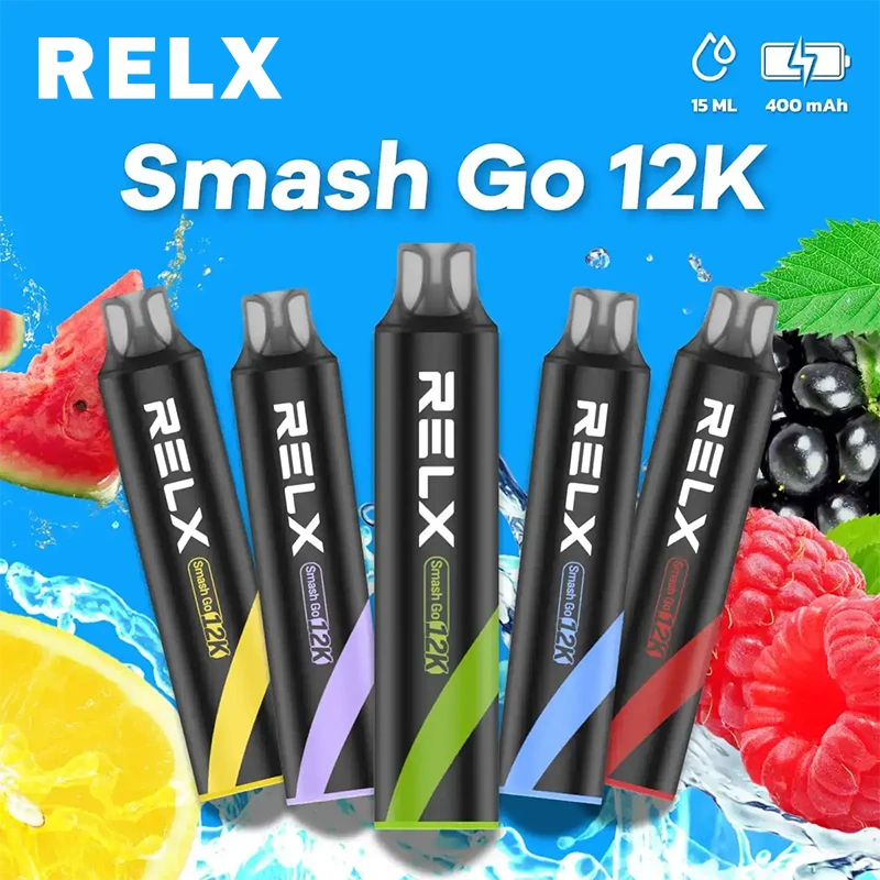 RELX Smash Go 12000 小黑條 一次性電子煙